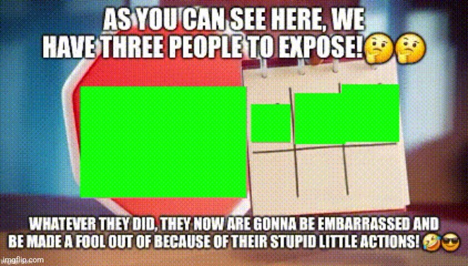 Three Suspects/Exposing Meme (Creativity Template Version) | image tagged in three suspects | made w/ Imgflip meme maker