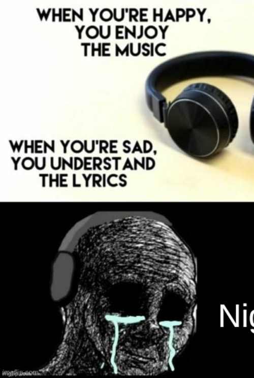 night | made w/ Imgflip meme maker