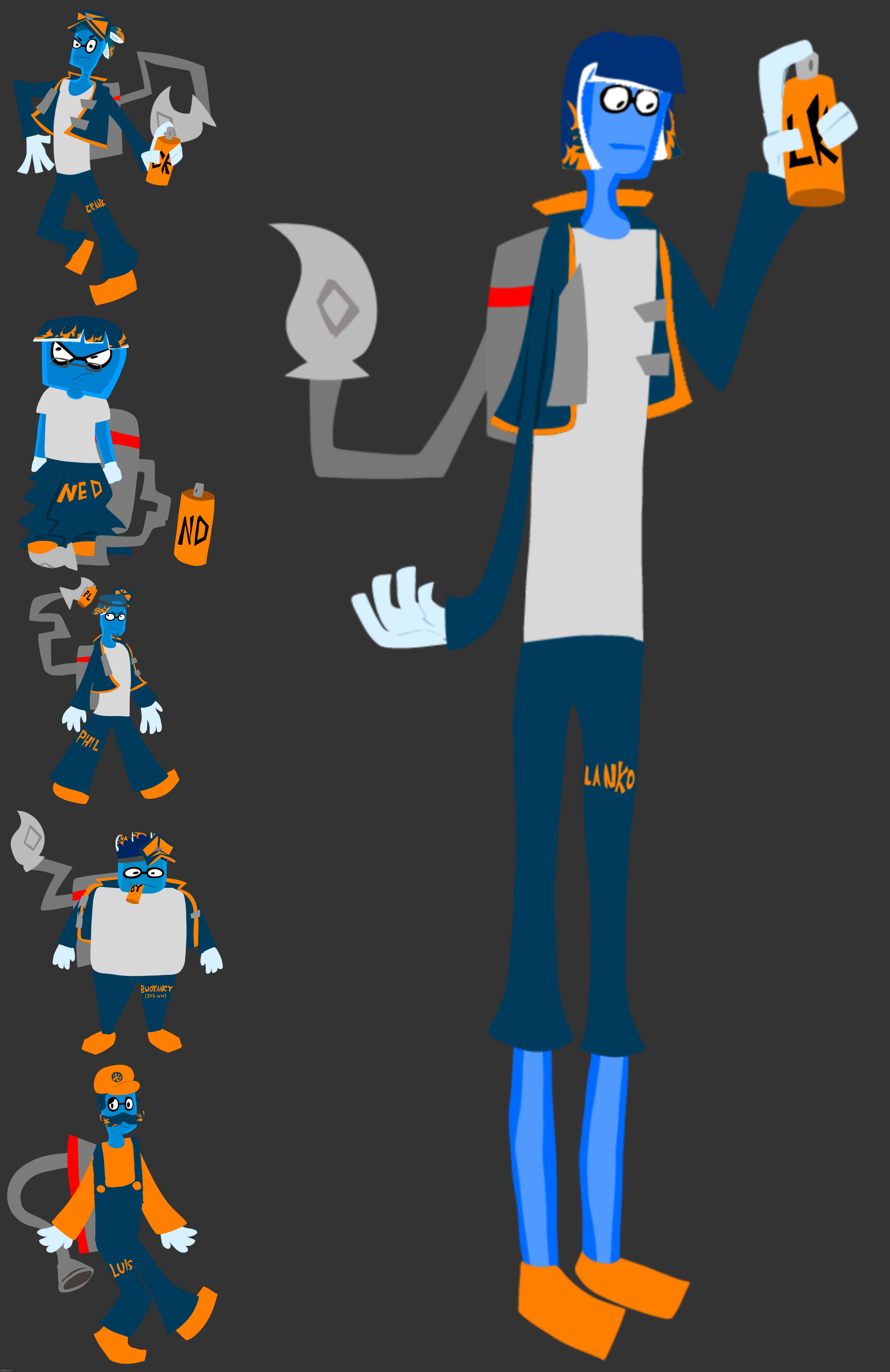 Who is y'all's favorite member of the HazardBreakers | made w/ Imgflip meme maker