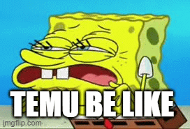 temu | TEMU BE LIKE | image tagged in gifs,funny memes | made w/ Imgflip images-to-gif maker