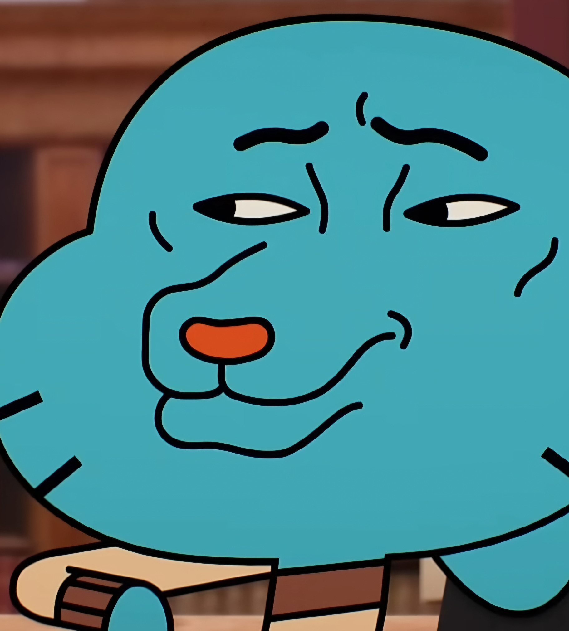 Gumball Dogg Blank Meme Template