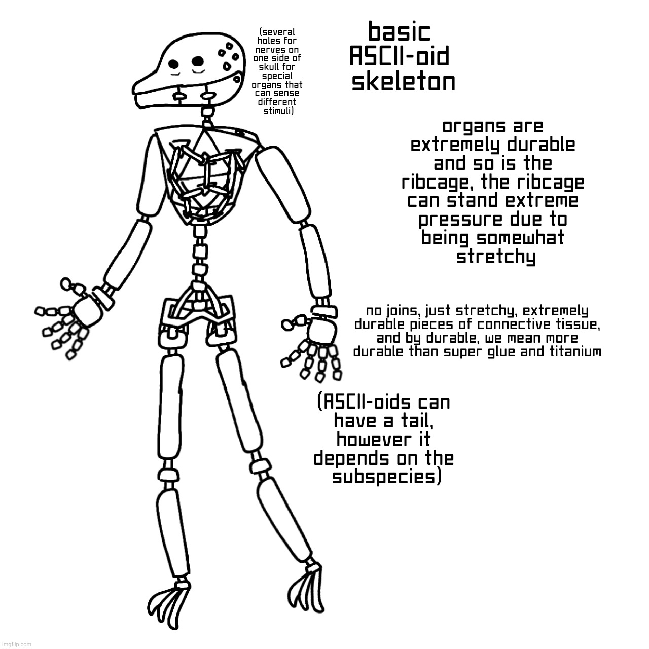 This is what their skeleton looks like (more galactic groove lore) | made w/ Imgflip meme maker
