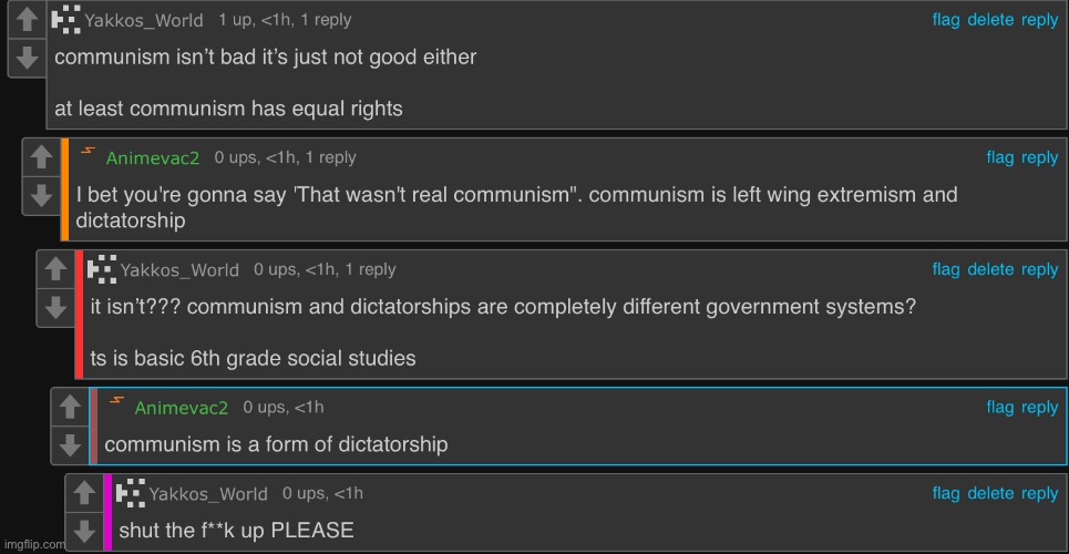 this guy yaps about communism more than fuсking DAWN :cry: | made w/ Imgflip meme maker