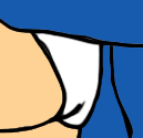 Sailor Mercury's White Underwear Blank Meme Template