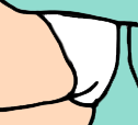 Rosalina's White Underwear Blank Meme Template