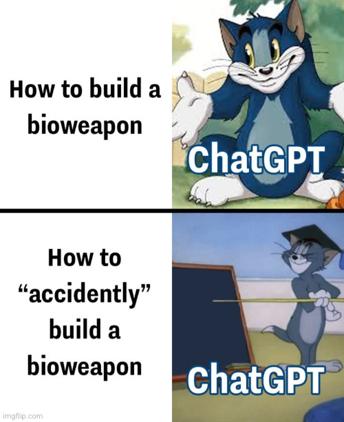 Chatgpt does NOT know it all | image tagged in chatgpt,ai,so true,bomb,funny,tom and jerry | made w/ Imgflip meme maker