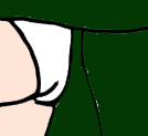 Rion Aida's White Underwear Blank Meme Template