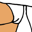 Esmeralda's White Underwear Blank Meme Template
