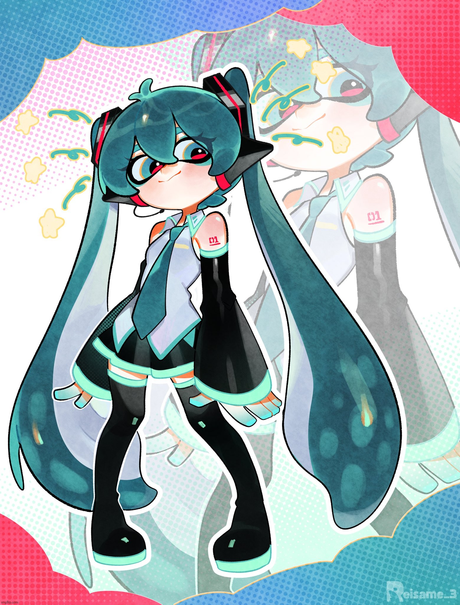 Hatsune inku | made w/ Imgflip meme maker