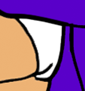 Starfire's White Underwear Blank Meme Template