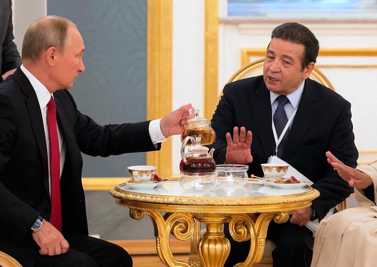 Russian Peace Blank Meme Template