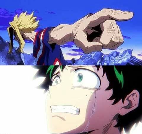 All might Blank Meme Template