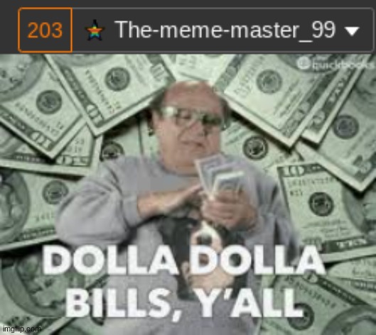 money | image tagged in i'm in danger blank place above | made w/ Imgflip meme maker