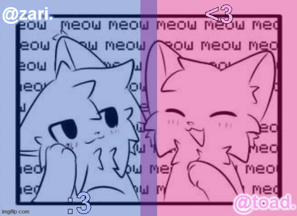 zari and toad's shared temp <3 | image tagged in zari and toad's shared temp 3 | made w/ Imgflip meme maker