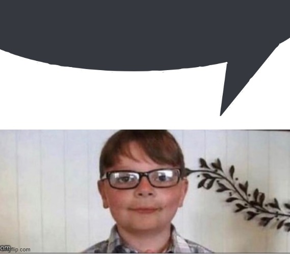 image tagged in discord speech bubble,nerd | made w/ Imgflip meme maker