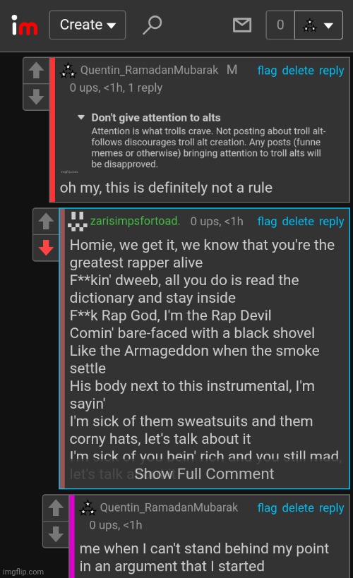 blud just repeats that shit, this isn't how you argue | made w/ Imgflip meme maker