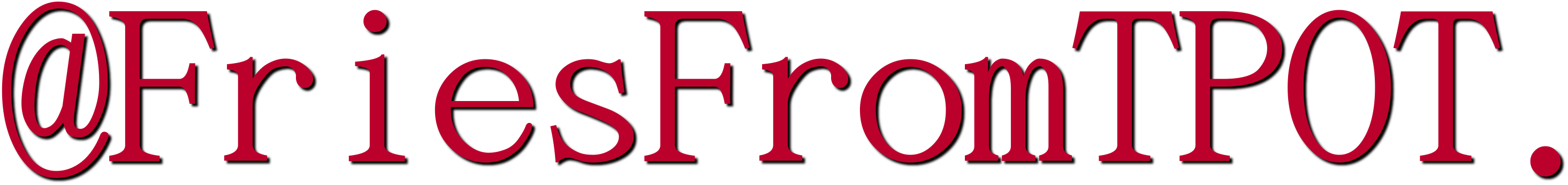 Fries' official watermark Blank Meme Template