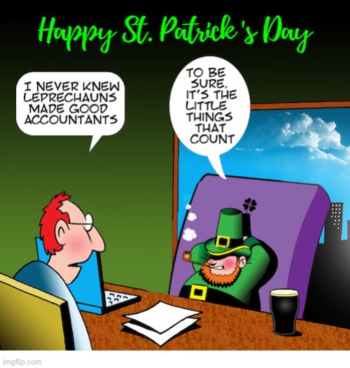 St. Paddy’s Day! | image tagged in comics | made w/ Imgflip meme maker