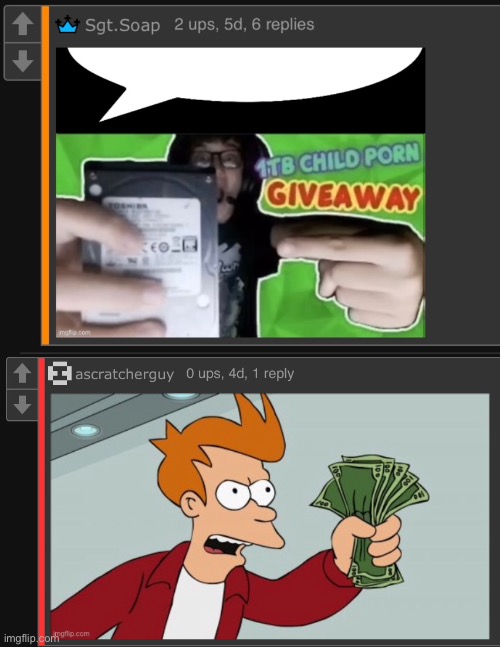 the guy on the bottom is 11 just so you guys know | made w/ Imgflip meme maker