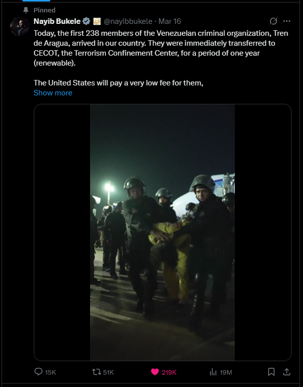 Deport Criminals to El Salvador Blank Meme Template