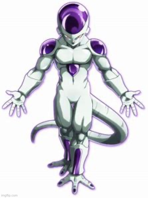 Frieza for no reason | image tagged in frieza | made w/ Imgflip meme maker