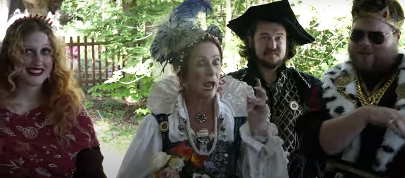 The King, The Queen, The Wife and The Entertainer Blank Meme Template