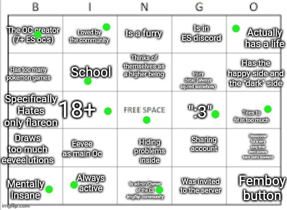 No bingo here | image tagged in es bingo board | made w/ Imgflip meme maker