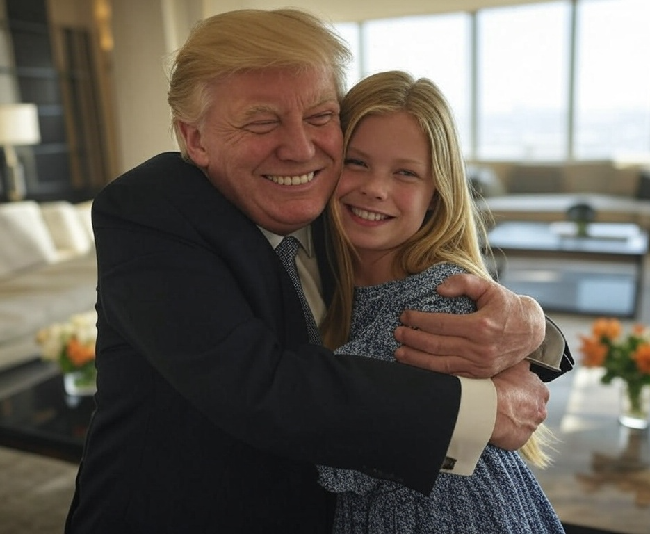Der Gropenfuhrer Trump little girl sexual assault Blank Meme Template