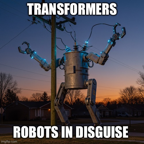 Transformer robot | TRANSFORMERS; ROBOTS IN DISGUISE | image tagged in robots,transformers | made w/ Imgflip meme maker