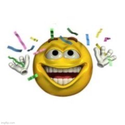 image tagged in celebrating emoji | made w/ Imgflip meme maker