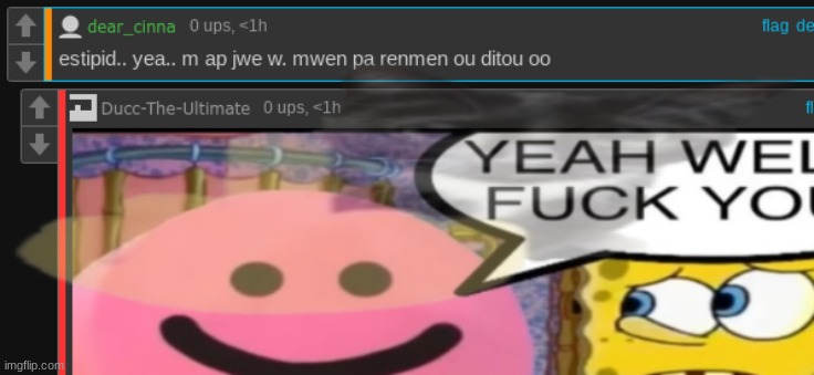 made w/ Imgflip meme maker