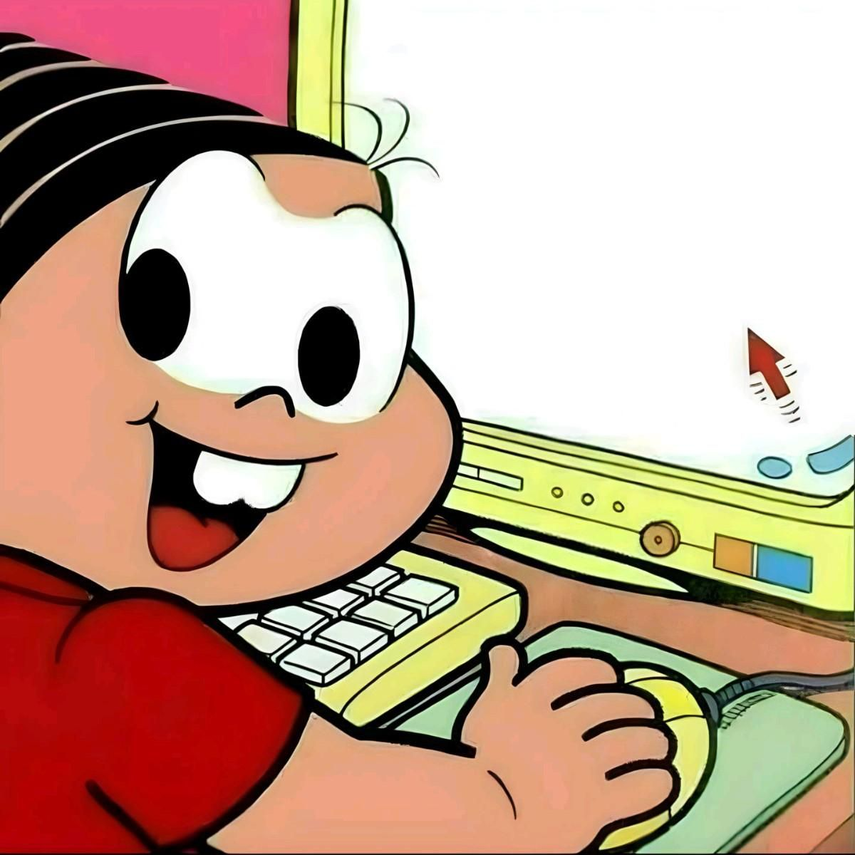 Mônica PC Blank Meme Template