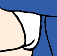 Tohru Honda's White Underwear Blank Meme Template