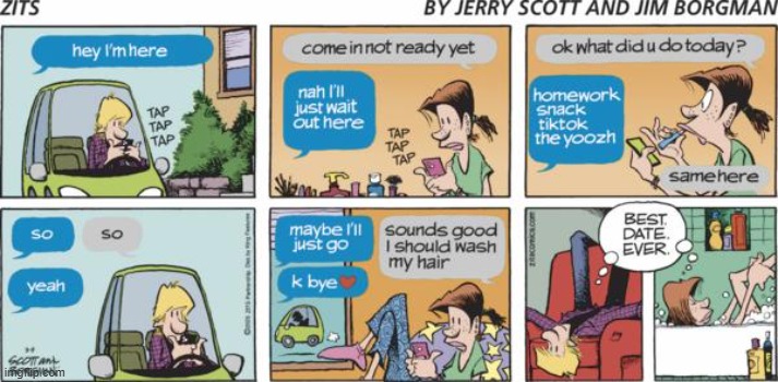 Zits | image tagged in comics | made w/ Imgflip meme maker
