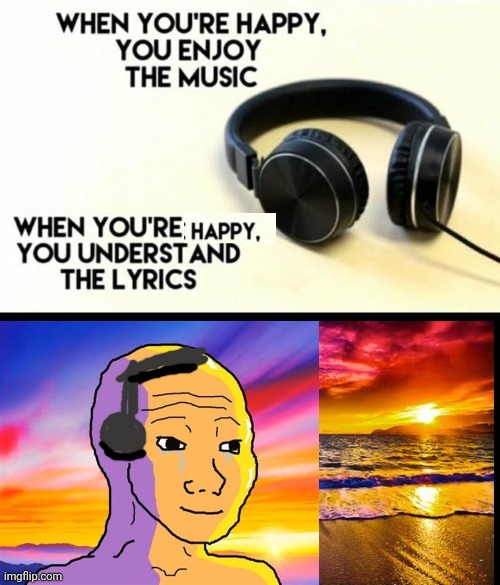 MEME TEMPLATE!!!! | image tagged in when your happy you understand the lyrocs | made w/ Imgflip meme maker