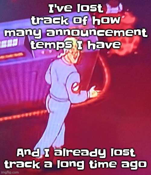 Egon puts the new forgis on the jeep | I've lost track of how many announcement temps I have; And I already lost track a long time ago | image tagged in egon puts the new forgis on the jeep | made w/ Imgflip meme maker