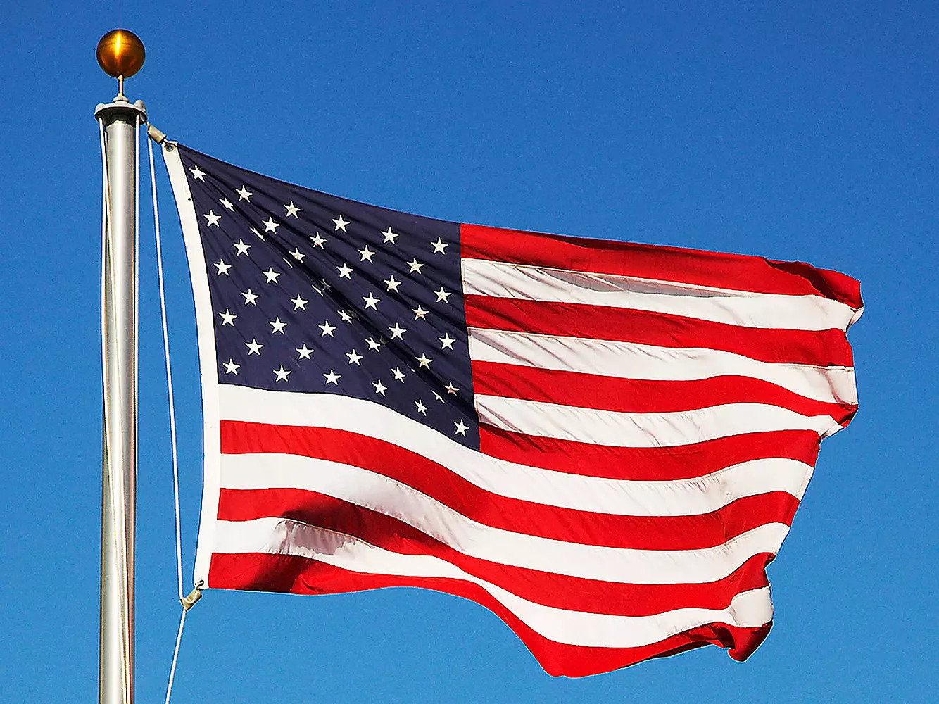 American flag Blank Meme Template