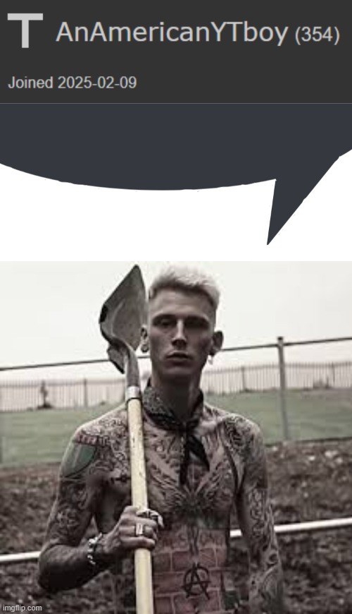 cornball | image tagged in discord speech bubble,join us mgk | made w/ Imgflip meme maker
