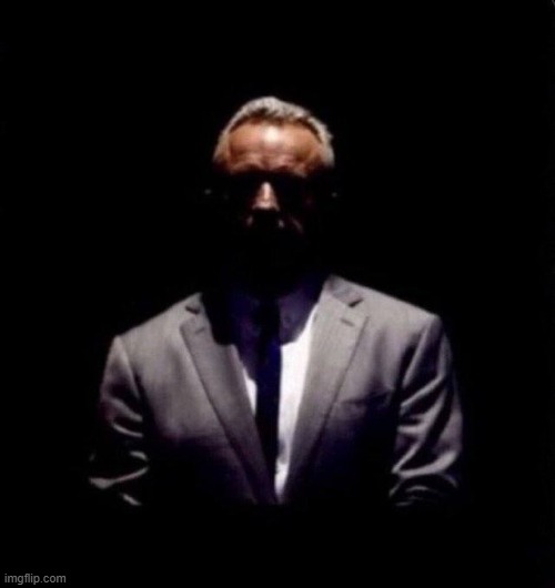 RFK Jr. In The Shadows | image tagged in rfk jr in the shadows | made w/ Imgflip meme maker