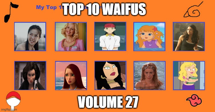waifus volume 27 Blank Meme Template