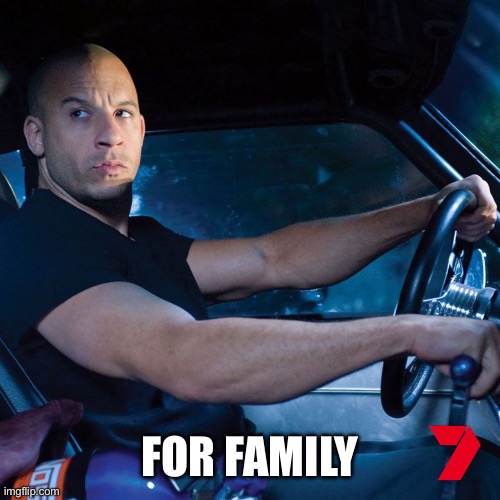 DOM TORETTO | FOR FAMILY | image tagged in dom toretto | made w/ Imgflip meme maker