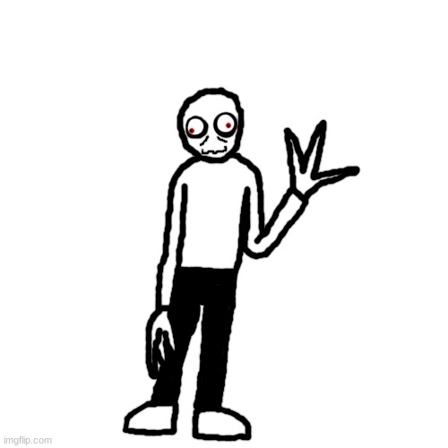 I drew salad fingers :D | made w/ Imgflip meme maker