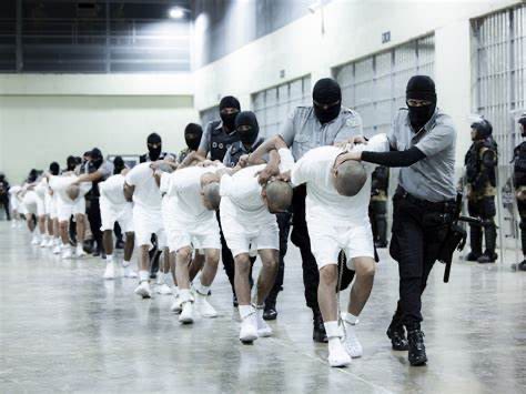 Bukele prisoners Blank Meme Template