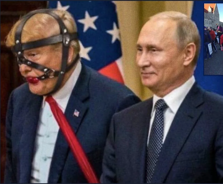 Trump Putin Gimp Blank Meme Template