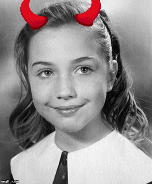 young hillary | image tagged in young hillary | made w/ Imgflip meme maker