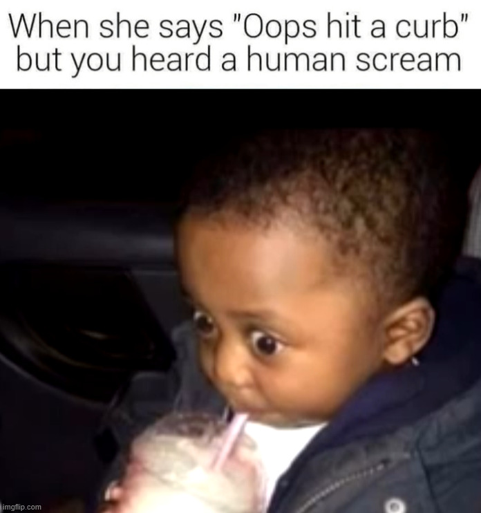 Need to hit a mute next time | image tagged in uh oh drinking kid | made w/ Imgflip meme maker