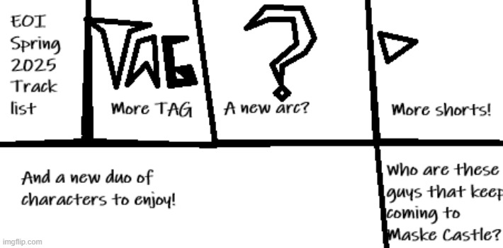 EOI Spring 2025 Tracklist.mp3 | made w/ Imgflip meme maker