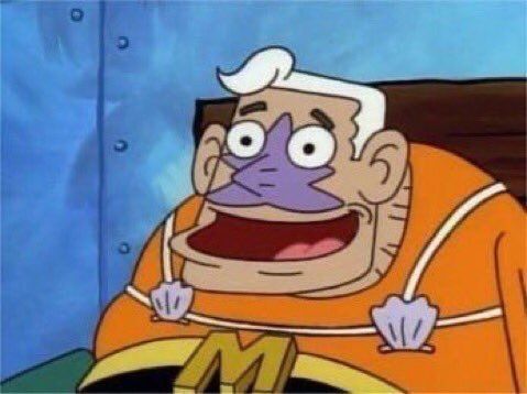 Mermaid man Blank Meme Template