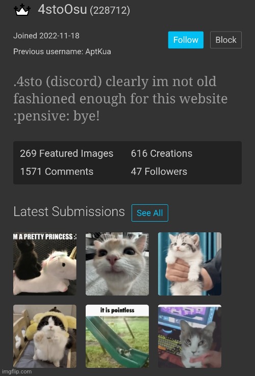manticore if he posted cats instead | made w/ Imgflip meme maker