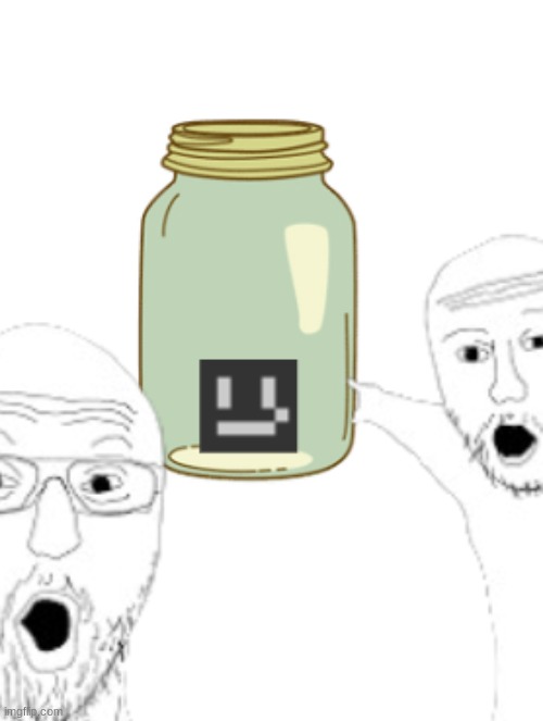 RomBom in a jar | image tagged in rombom in a jar | made w/ Imgflip meme maker